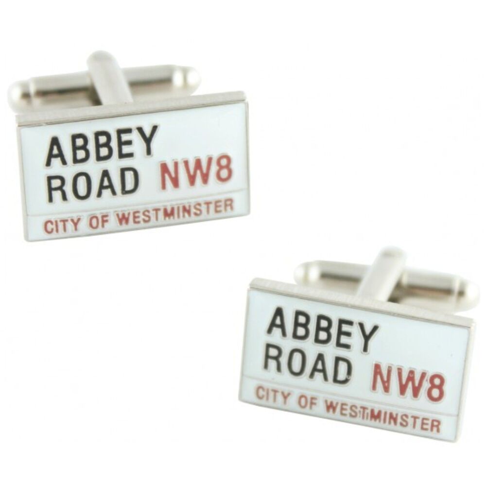 The Beatles Inspired Abbey Road Cufflinks